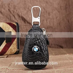 Fashionable Custom Car Key Case 100% Crocodile Leather Car Key Case thumbnail-1