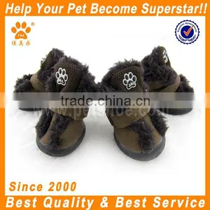 JML Hot Sale Super Warm Stylish Winter Leather Hunting Boots for Dog Pet Waterproof Dog Boots thumbnail-1