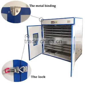 Hot Sale Professional Automatic Egg Incubator for Hatching 5280 Eggs thumbnail-3