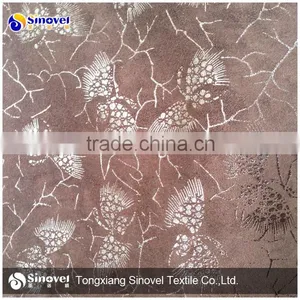 Polyester Suede Bonded Fur thumbnail-1