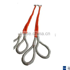 UHMWPE Rope Sling Polyester Cover With Splice Eye at Both Ends thumbnail-1