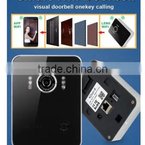 2016 Newest Wireless IP Electronic P2P Door Bell thumbnail-1