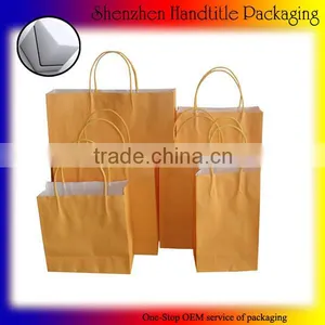 High Quality Free Samples Paper Kraft Bag Customized thumbnail-1