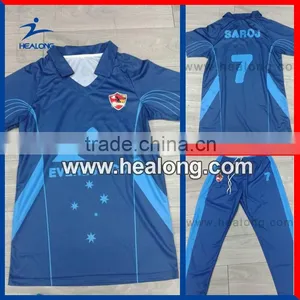 no MOQ Custom Cricket Jersey and Pants for Cricket Club thumbnail-1