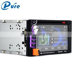 DVD Player Input 12V DVD Auto 6.2" TFT Screen With Bluetooth and Reversing Function thumbnail-4
