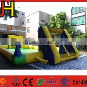 2016 Professional Supplier Inflatable Water Soap Soccer Field for Sale thumbnail-4