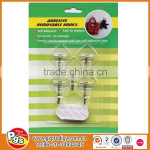 Self-adhesive Daily Use Plastic Cable Hook Hang Clip Free Hanging Hook thumbnail-5