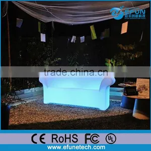 Remote Control Rechargeable Illuminated Rgb Color Changing Plastic Led Light Indoor Disco Sofa thumbnail-1