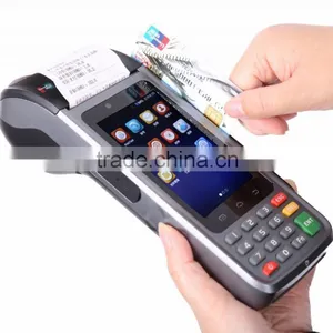 Andriod 4.4 Operation System Smart Financial Pos With 5700mAh Large Capacity Lithium Battery and EMV Certificate thumbnail-4