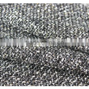 Wholesale Gold Metallic Woven Jacquard Wool Fabric, Woven Dress Fabric for Girls thumbnail-6