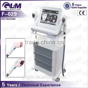 Anti-aging Hign Frequency Ultrasound HIFU Face Lift Nasolabial Folds Removal And Wrinkle Removal Machine With Double Handle High Frequency Portable Facial Machine thumbnail-1