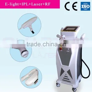 Laser Machine 3 in 1 Elight +RF +nd Yag for Hair Removal/skin Rejuvenation/tattoo Removal thumbnail-1