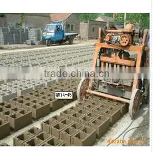 Block Machine Supplier QMY4-45 Mobile Small Scale Industries Machines thumbnail-4