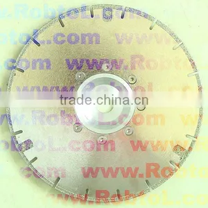 Premium Electroplated With Protection Segments and Flange Saw Blade--ELAF-sunny thumbnail-1