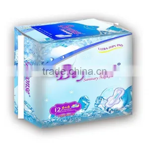 Day and Night Use Cotton Comfortable Sanitary Pads Sanitary Napkins Lady Napkins thumbnail-1