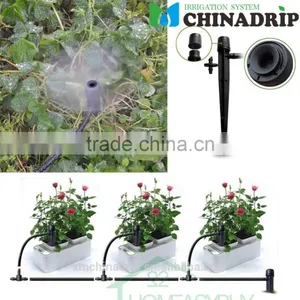 003 Mini Adjustable Dripper Water Flow Irrigation on Stake Emitter Drip System thumbnail-1