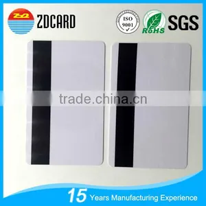 Plastic White Blank Hico Mag Strip Card thumbnail-4