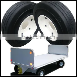 Airport Cargo Carts Tires 4.00-8 3.75 With Long Lasting Rubber Compound thumbnail-1