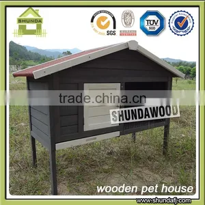 SDR021 Apex Wateproof Single Wooden Rabbit Hutch Cheap Indoor Wire Rabbit Cage Sale thumbnail-1