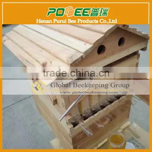 Automatic 7 Frames Langstroth Bee Flow Hive and Super Supplier for Beekeeping thumbnail-1