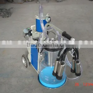 YDH-I Piston Type Portable Milking Machine by Clear Bucket thumbnail-1