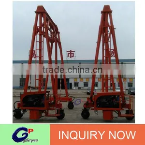 Container Gantry Crane With Little Radius of Turning Circle thumbnail-1