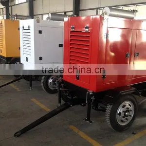 10KVA-2000KVA Mobile Trailer Portable Generator thumbnail-4