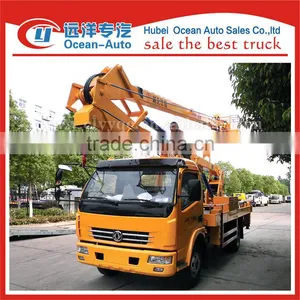 Driving Type 4x2 Manual Gearbox 18m High Working Truck thumbnail-1