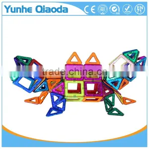 Creative Kids DIY Toy Educational Magnetic Bulding Solid Plastic Block thumbnail-2