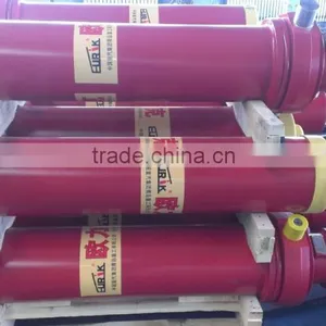 Multistages Single Acting Tipper Dump Truck Hydraulic Cylinder thumbnail-1