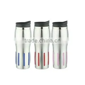 Colorful Auto Mug Plastic Tumbler Eco-friendly Auto Travel Cup Mug With Good Friction thumbnail-1