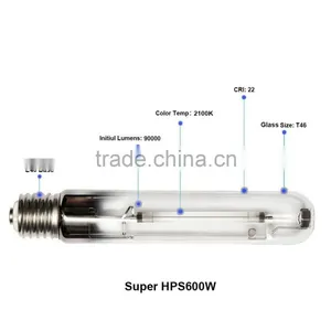 600W HPS High Pressure Sodium Grow Lamp thumbnail-4