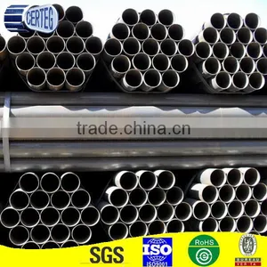 Q195 Q235 Round ERW Welded Hollow Section Steel Tube / Pipe thumbnail-2