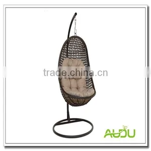 Audu Rattan Hanging Chair,Wicker Hanging Chair,Hanging Egg Chair thumbnail-1