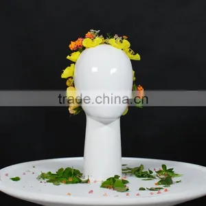 Fiberglass Egghead Female Mannequin for Hat or Decoration Or Art Display thumbnail-5