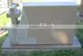 Garden Memorial Cross Gravestone thumbnail-1