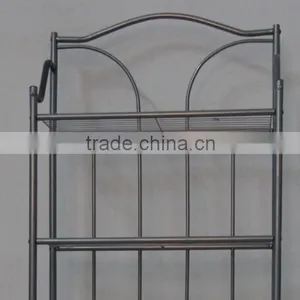 Over The Toilet Storage Bathroom Space Saver 3 Shelves Floor Paper Holder thumbnail-3
