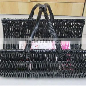 Hotsale Wicker Baskets for Storing Books Wicker File Basket thumbnail-3