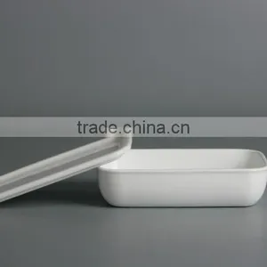11'' Butter Plate Round Butter Ceramic Plate Butter Ceramic Dish thumbnail-4