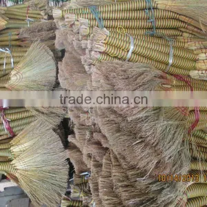 Wholesale Broom Straw Broom With Colorful Handle thumbnail-1