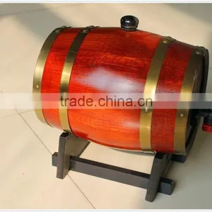 High Quality Luxury New Arrival Handmade Unfinished Wooden Wine Barrel thumbnail-1