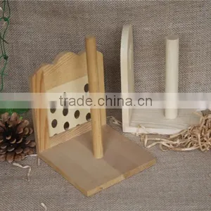 Shandong Manufacture Wooden Wrapping Paper Rack for Office Hotel thumbnail-1