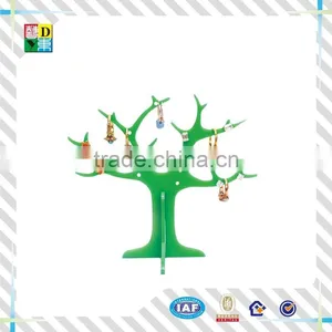 Luxury Design Acrylic Jewelry Display Stands for Ring and Earing,New Arrival Popular Bottle Acrylic Display From China thumbnail-1