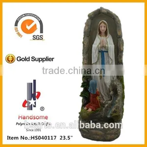 10 Inch New Design Holy Family Resin Small Decorative Indoor Water Fountain thumbnail-5