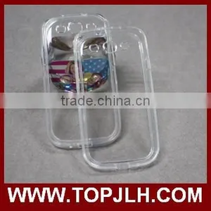 2 in 1 PC Transparent Phone Case TPU Soft Bumper Mobile Phone Protective thumbnail-1