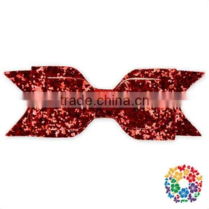 New Style Silver Sequin Hair Bow Clips for Baby Girl thumbnail-2