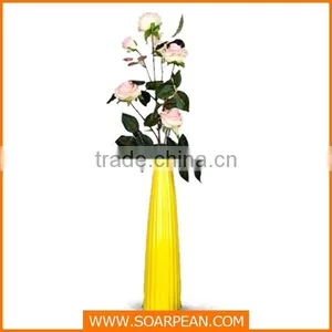 Fashion Customized Fiberglass Colorful Flower Vase thumbnail-1