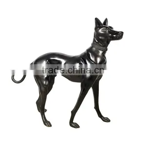 Indoor Animal Metal Sculpture Doberman Dog Bronze Statues for Sale thumbnail-1