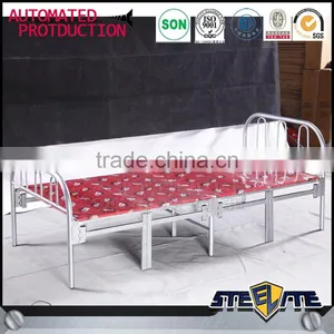 Customised Malaysia Bedroom Furniture Modern Type Folding Metal Bed thumbnail-3