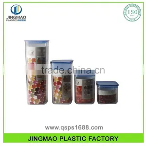 2016 Good Quality New Plastc Airtight Canister Set thumbnail-1